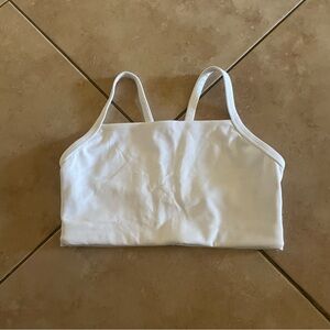 Nobull white sport bra size medium(D-DD)